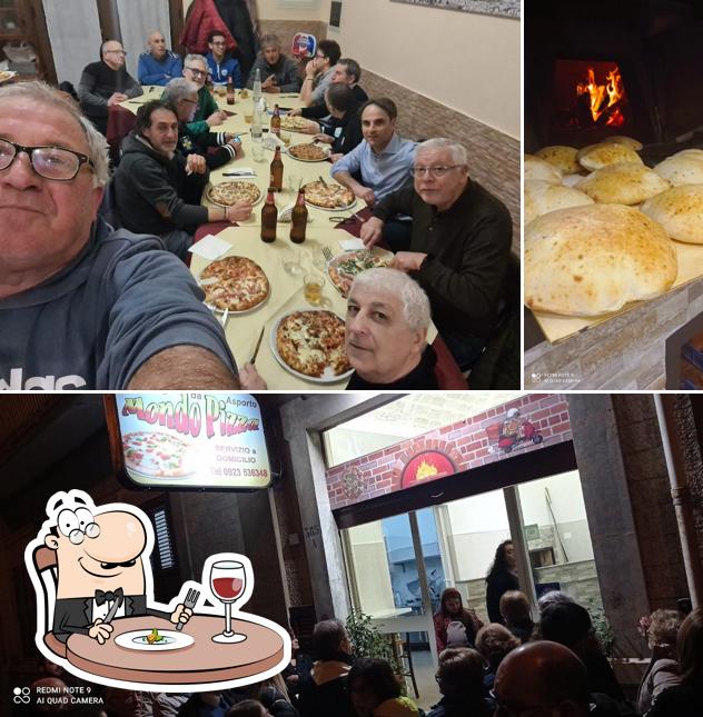 Platti al Pizzeria Mondo Pizza
