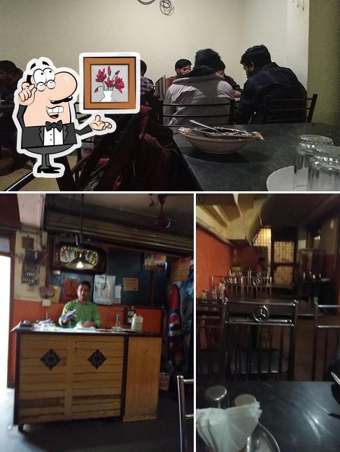 The interior of Ruchi's Biryani Center