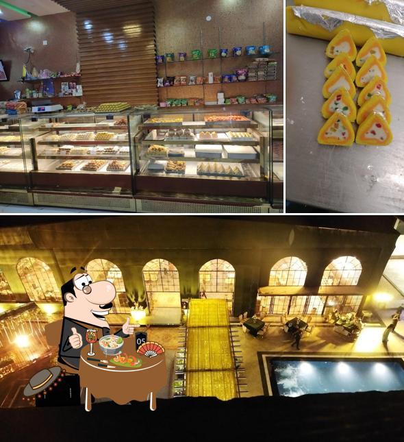 Among different things one can find food and exterior at Sagar Sweets & Restaurant