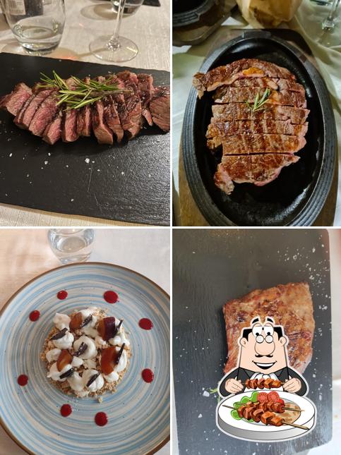 Cibo al trattoria San Bernardo