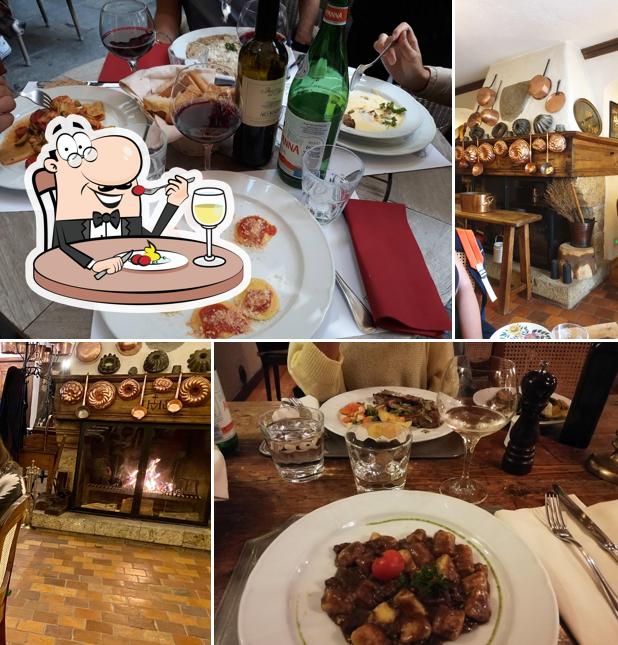 Cibo al Ristorante Cadran Solaire