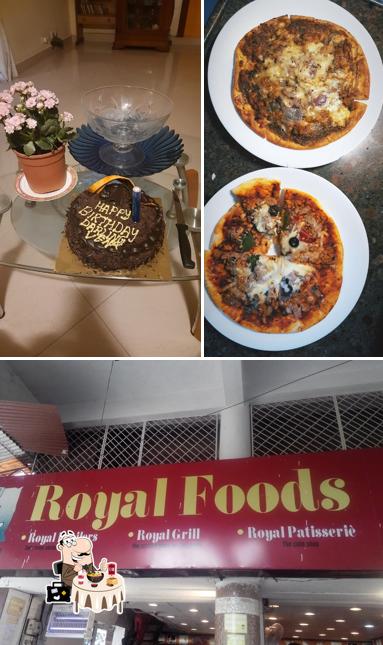This is the photo displaying food and exterior at Royal Foods Panjim