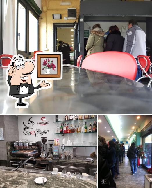 Gli interni di Bar Cin Cin