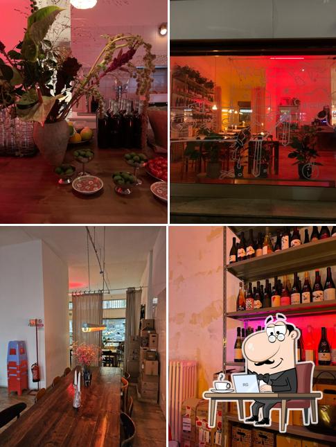 Gli interni di Bicchierino bar