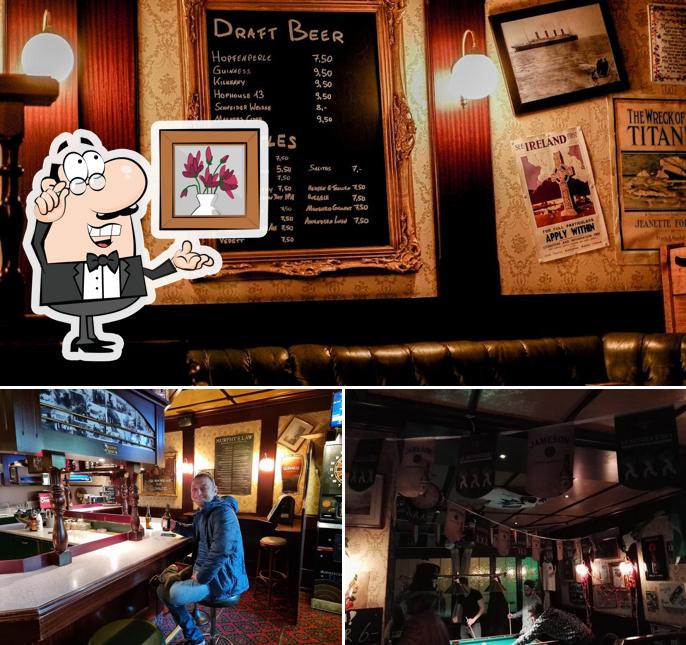 Gli interni di Central Pub