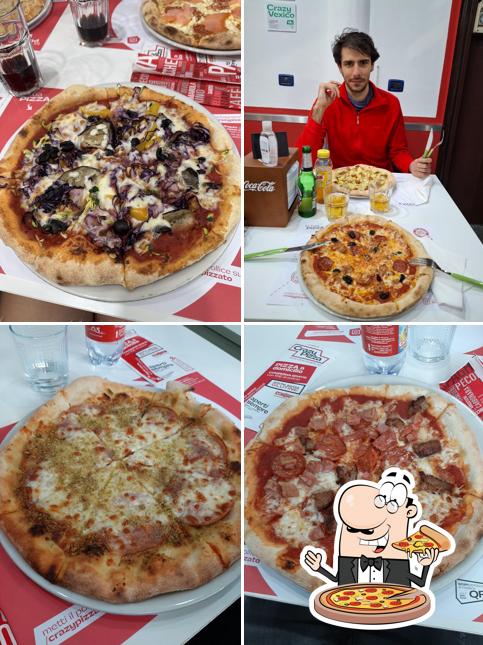 Prenditi tra le molte varianti di pizza