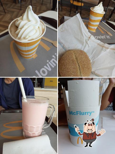 Food at McDonald's Hinjewadi Happy Street