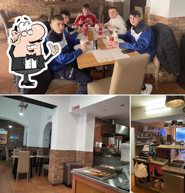 Gli interni di Istanbul Kebab Casorate