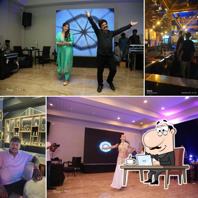 The interior of BOHEMIO