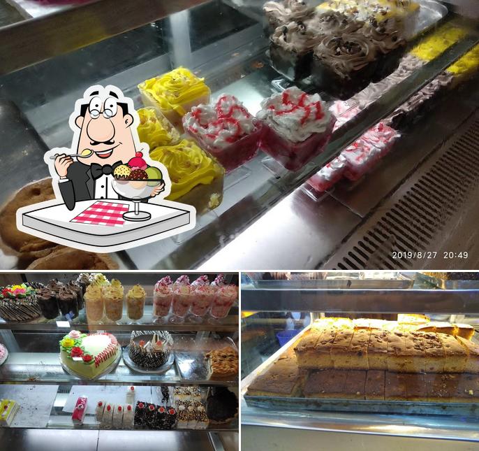 Chattal Bakery provides a selection of sweet dishes