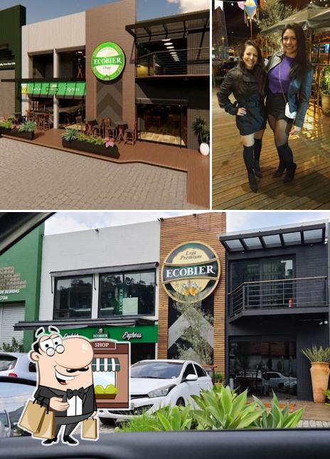 O exterior do Ecobier - Loja Premium