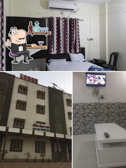 The interior of Hotel Morya Garden Ranjangaon