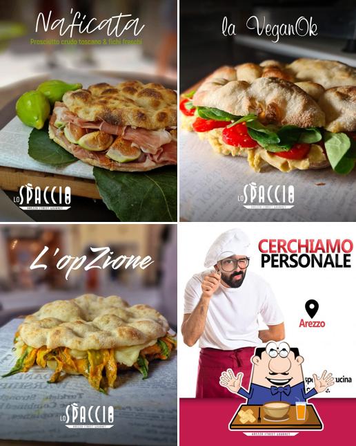 Platti al Lo Spaccio Focacce Panini