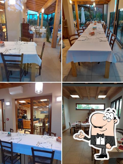 Gli interni di Locanda 5 Pani e 2 Pesci