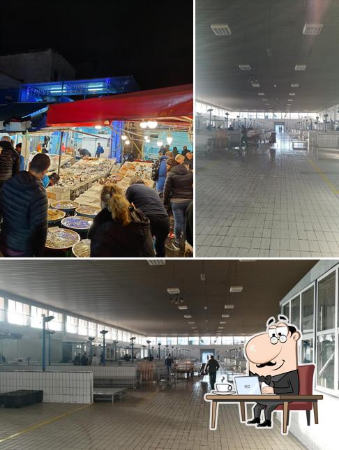 Gli interni di Mercato Ittico Mugnano