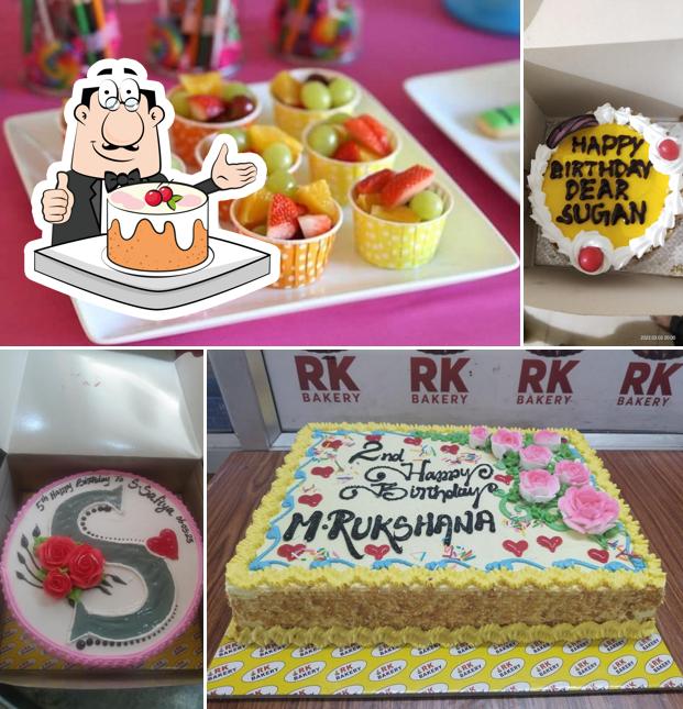 Carrot cake at RK Iyenkar Bakery