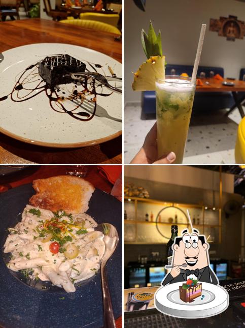 Chocolate cake at You & Me - Multicuisine Restaurant & Bar Anjuna, Goa