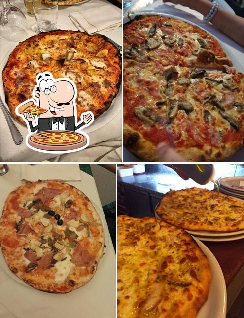 A Ristorante Pizzeria Da Battista, puoi assaggiare una bella pizza