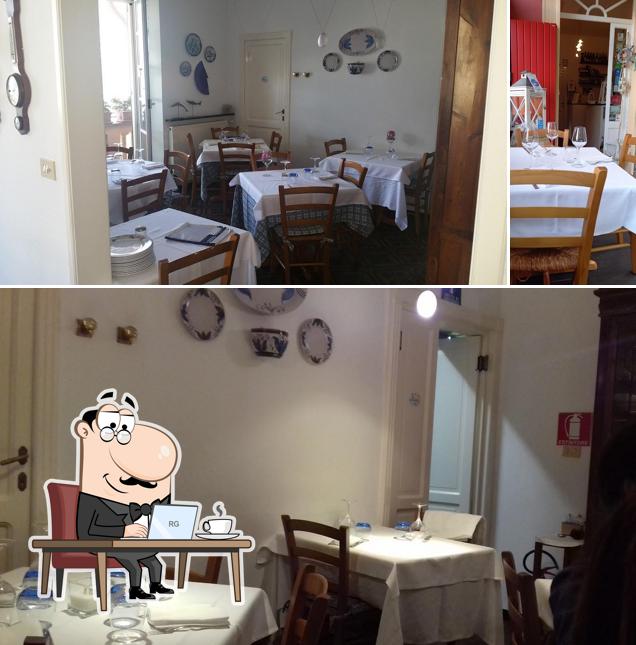 Gli interni di La Cucina di Nonna Nina