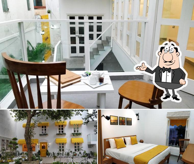 Take a seat at one of the tables at STAY BANARAS