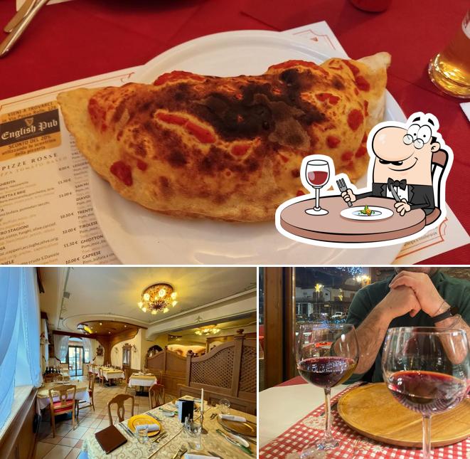 Questa è la foto che mostra la cibo e interni di Taufer Restaurant