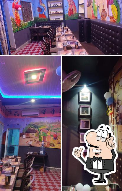 The interior of The Champaran Family Restaurant