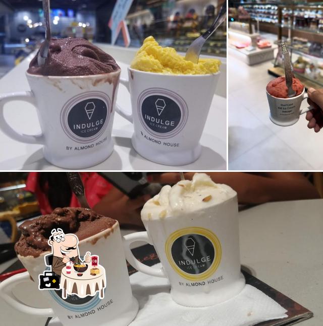 Food at Indulge Ice Cream