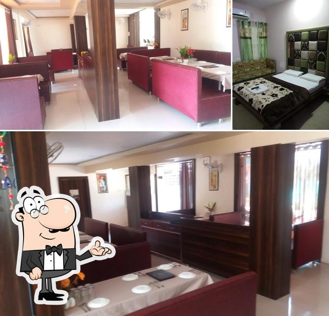 The interior of Agrawal Restaurant
