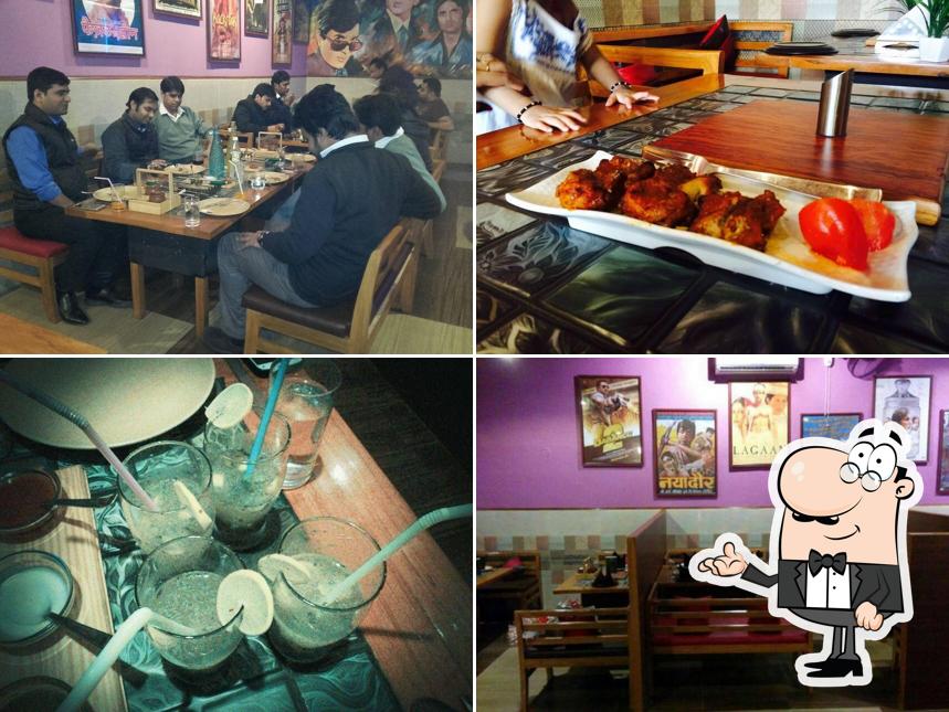The interior of Bollywood Barbecue