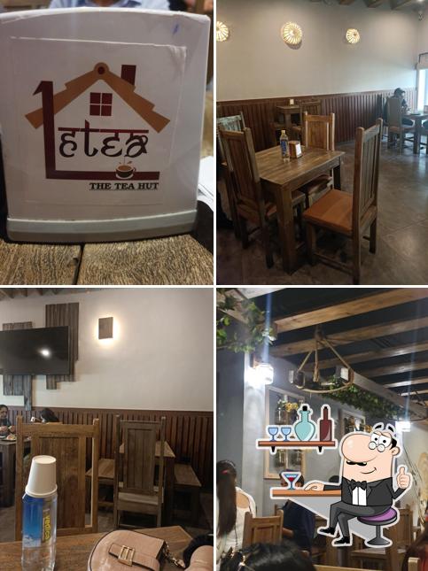 The interior of Hutea-The Tea Hut