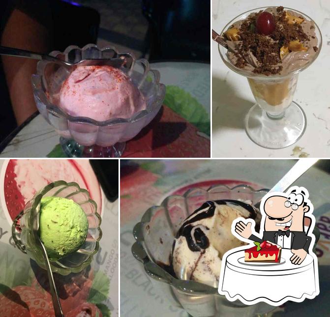 Order one of the desserts
