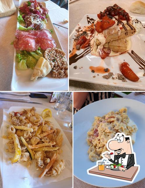 Platti al Hosteria La Corte