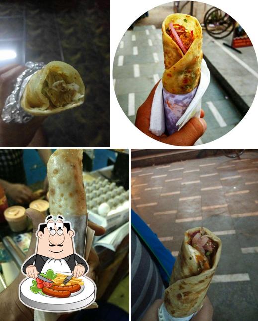 Food at Hot Spot Roll Corner