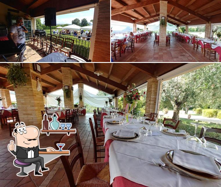 Dai un'occhiata agli interni di Ristorante Country House La Colombaia