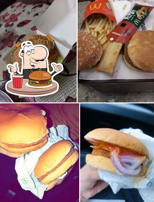 Hamburger at McDonald's