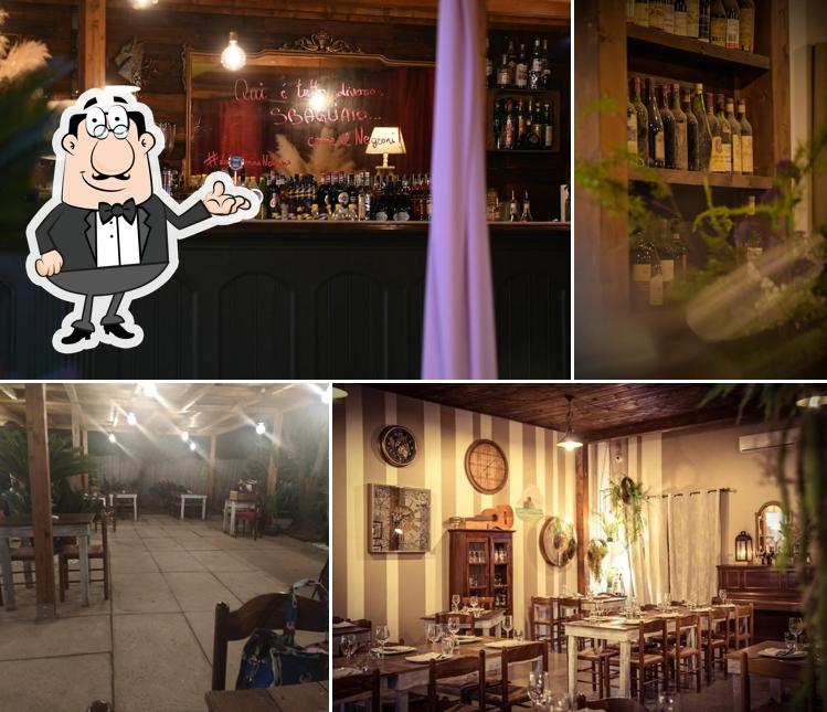 Gli interni di Pizzeria ristorante La Capannina