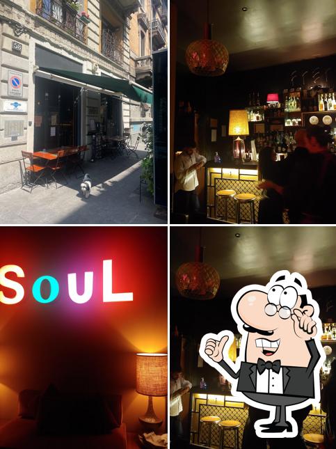 Gli interni di Frère Bistrot & Cocktail Bar