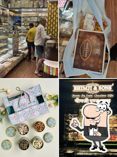 The interior of Bhimji & Sons