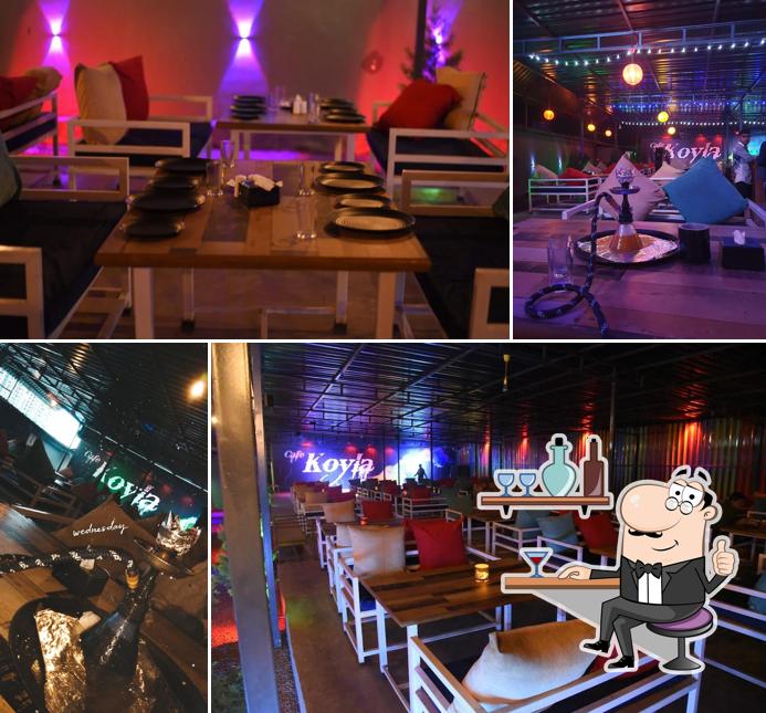 The interior of Cafe Koyla