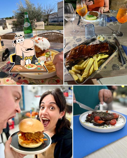 Panino con maiale stirato al Certo Bistro