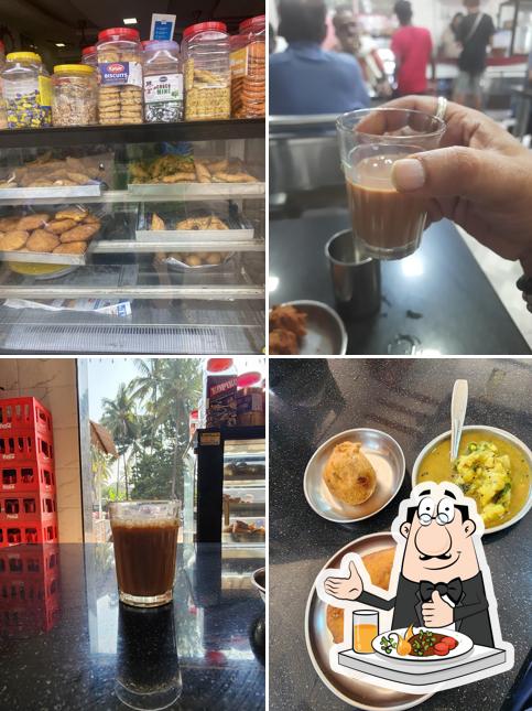 Food at Dinesh Cafe