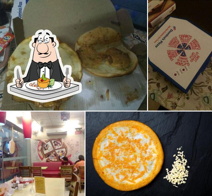 Food at Domino's Pizza