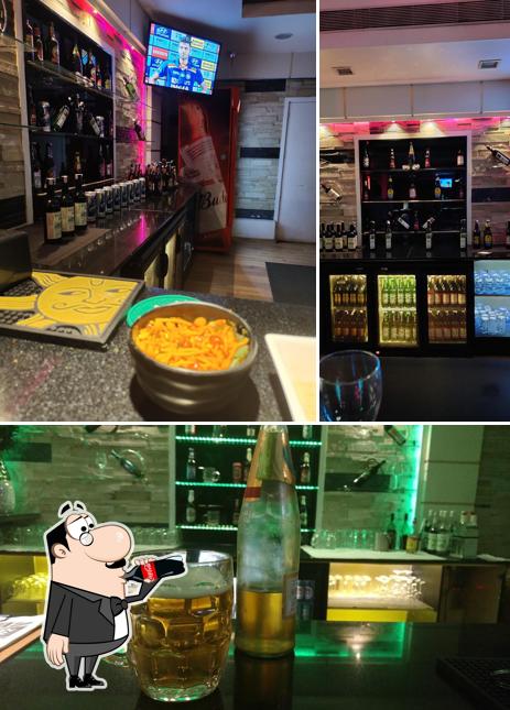 Order a drink from the menu