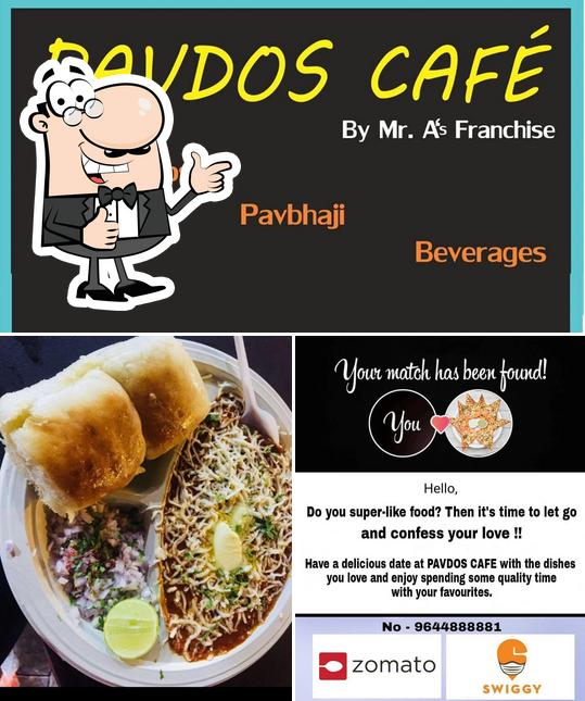 See this pic of PAVDOS CAFE