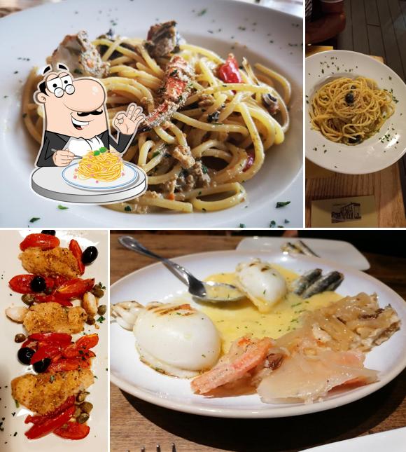 Spaghetti alla carbonara al Ristorante Osteria Gabbani
