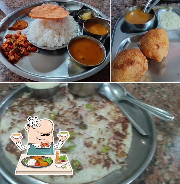 Food at Sri Laxmi Janardhana Bhavana