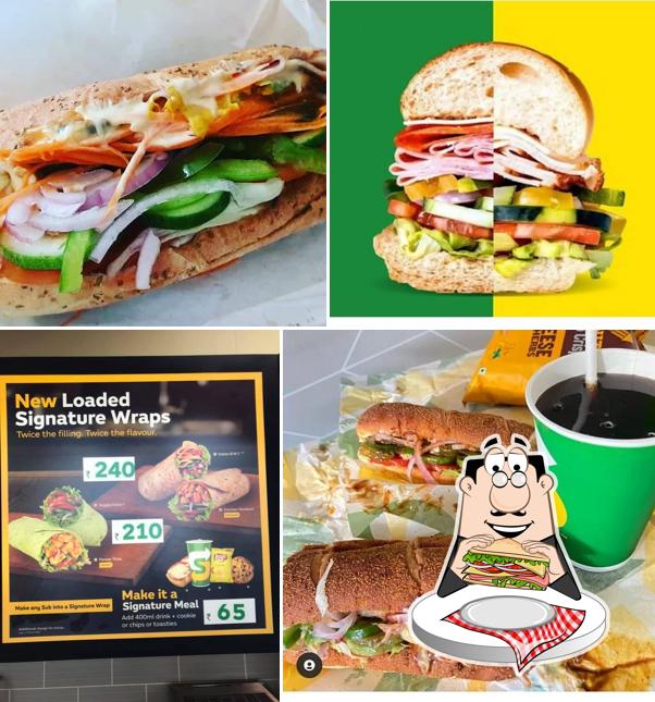 Club sandwich at Subway