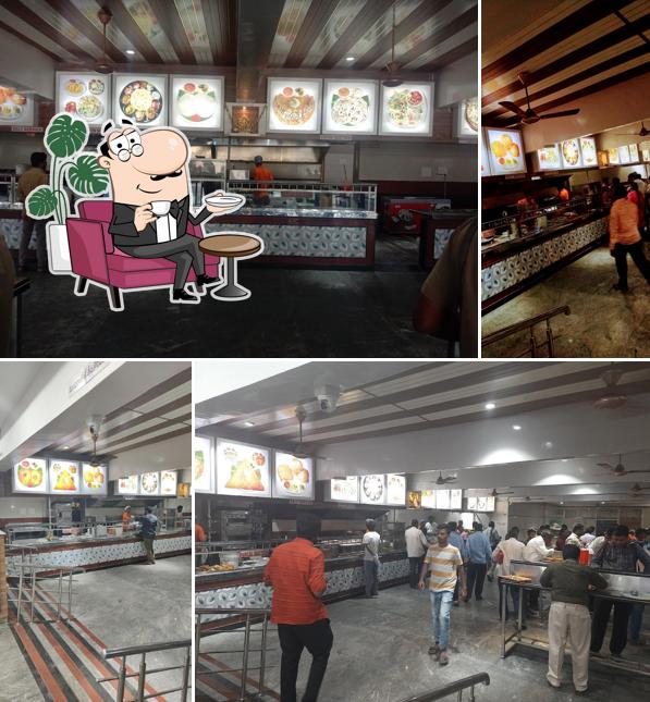Check out how YAGNESH VIRAT FOOD COURT looks inside