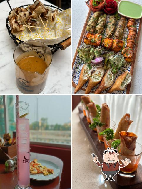 Food at Xero Courtyard