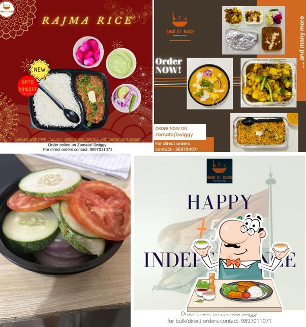 Among various things one can find food and interior at Ghar ki Rasoi